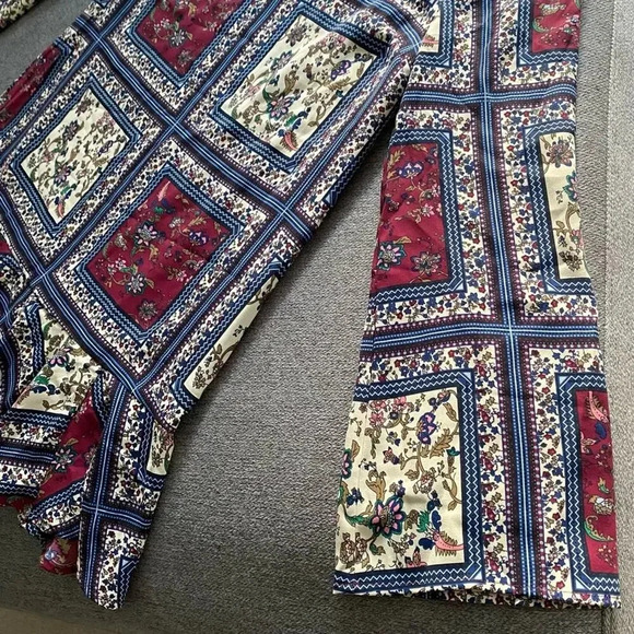 Lulu’s Crack A Smile Floral Patchwork Shift Dress Small - Picture 8 of 10